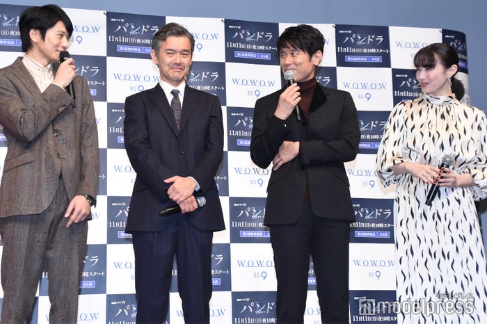 向井理、渡部篤郎、原田泰造、美村里江 (C)モデルプレス