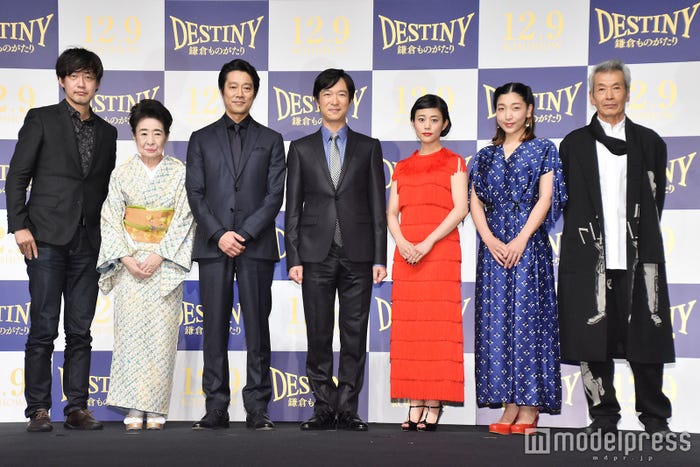山崎貴監督、中村玉緒、堤真一、堺雅人、高畑充希、安藤サクラ、田中泯 (C)モデルプレス
