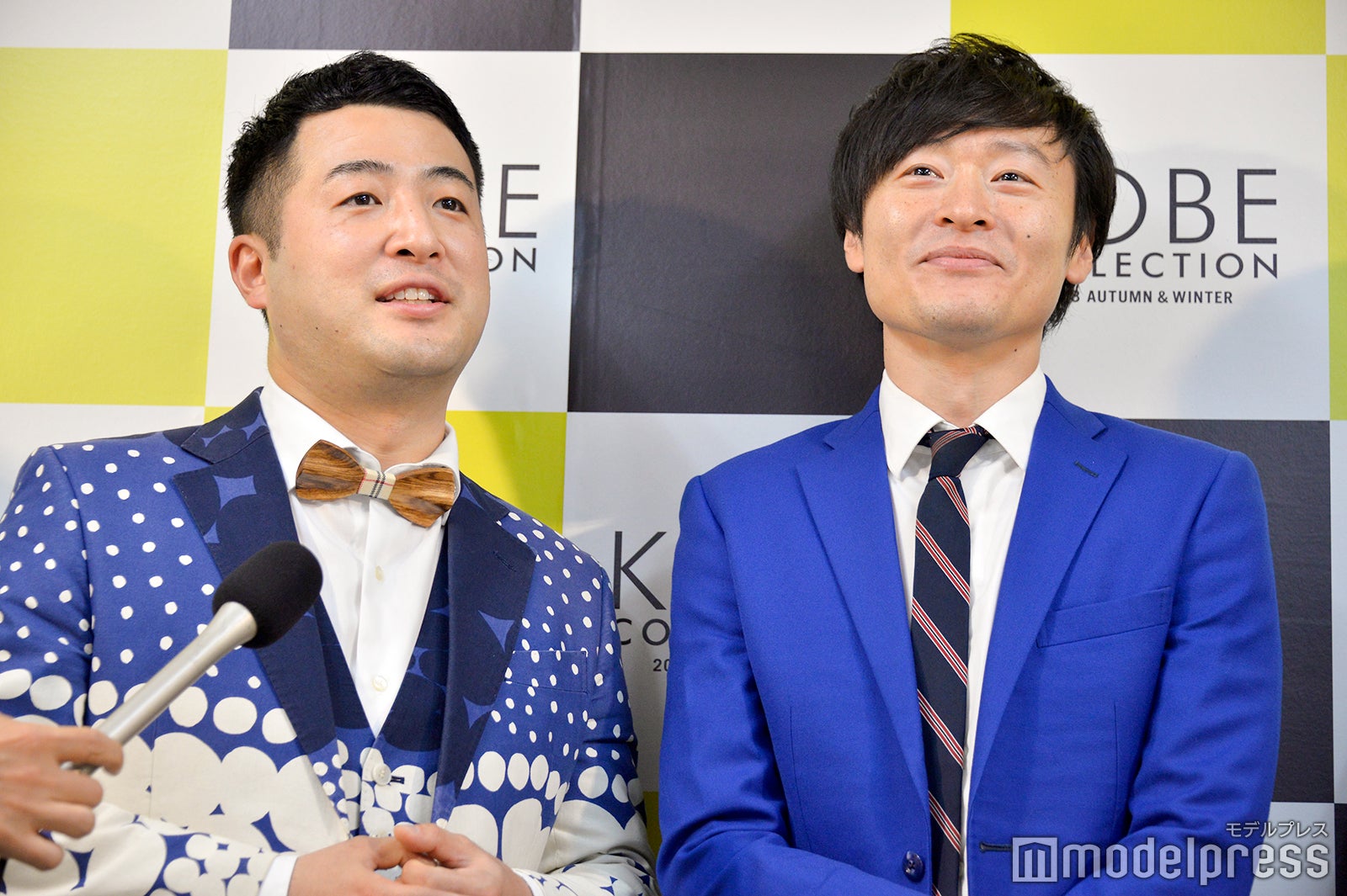 みちょぱに「ドラえもんみたいで可愛い」と言われていたオリジナル衣装／和牛・水田信二、川西賢志郎 （C）モデルプレス