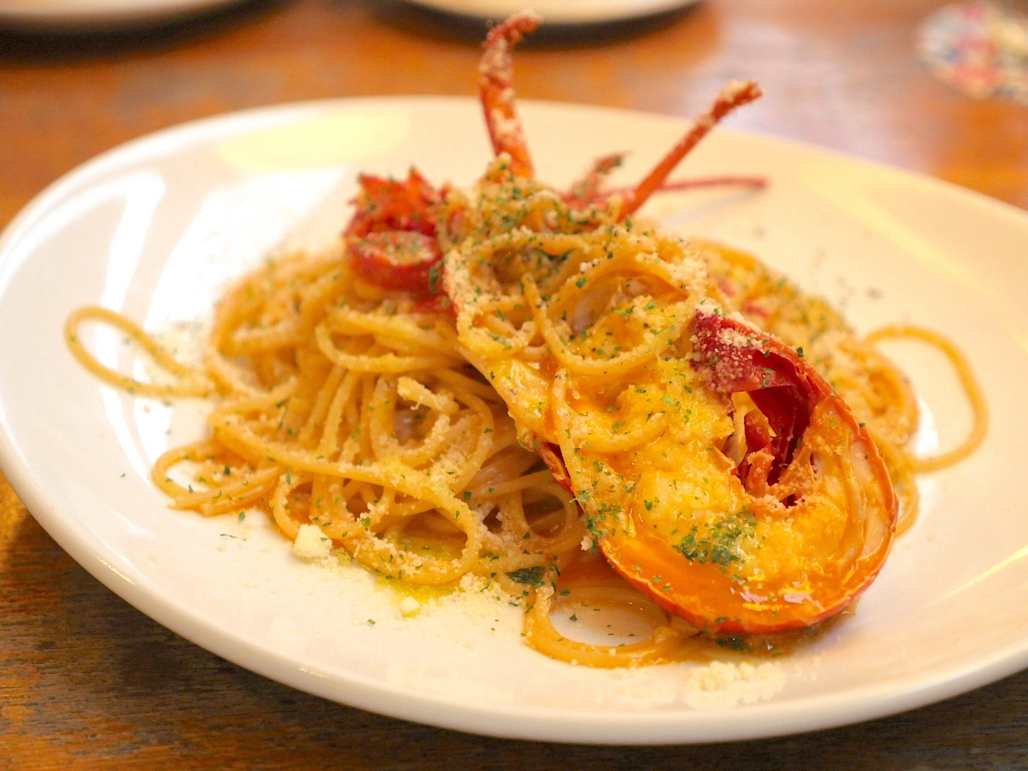 1日数食限定の「伊勢海老のクリームパスタ/1,400円税別」（C）モデルプレス