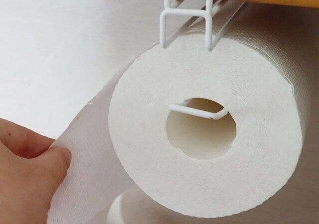 セリアのワイヤーペーパーホルダー