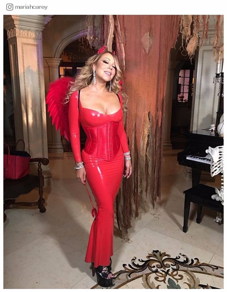 デビルのマライア・キャリー（マライア・キャリーInstagramより）