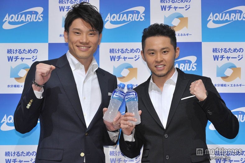 細川大輔選手、北島康介選手