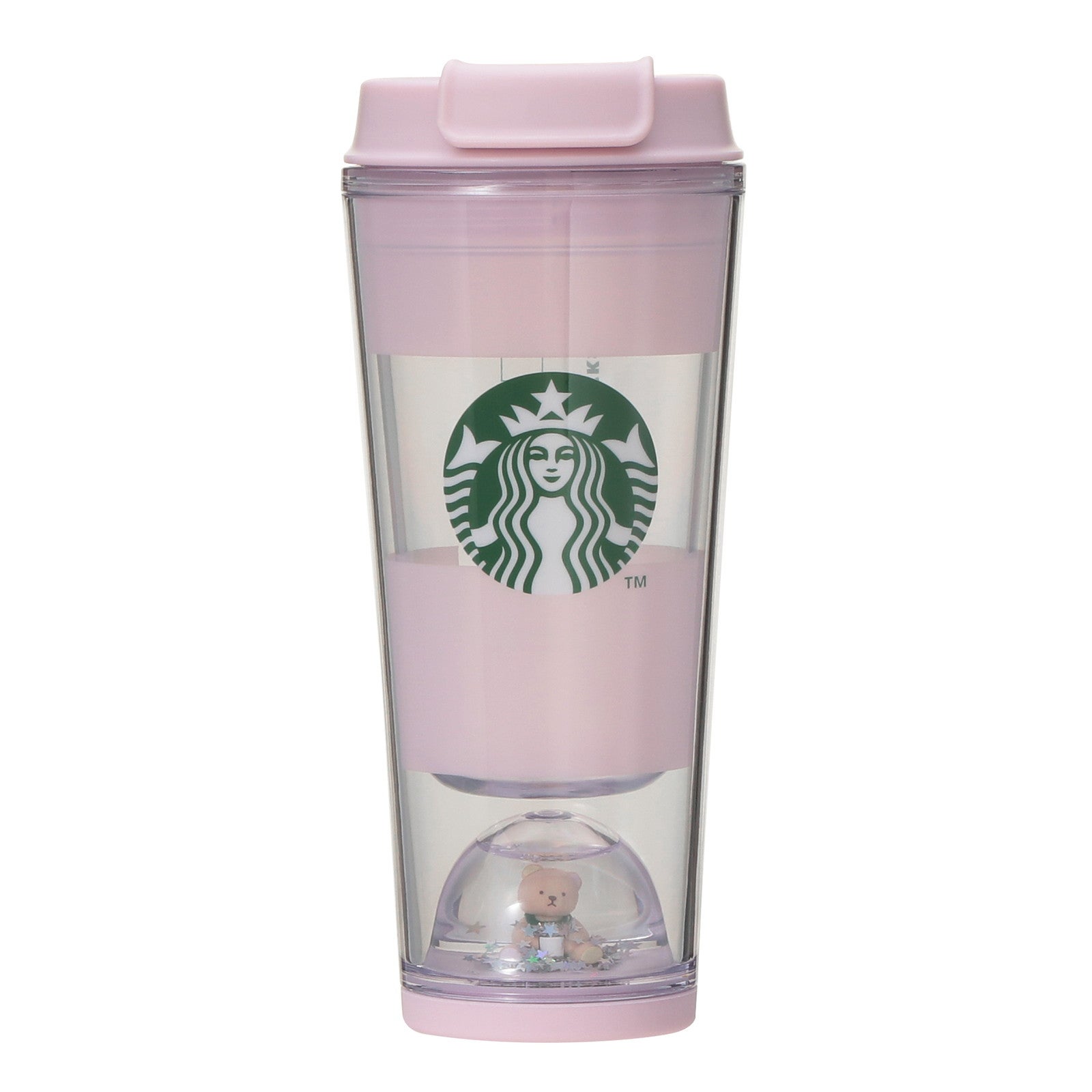 『gelato pique ベアスノードームボーダータンブラー ソフトピンク 355ml』　¥4,000（提供写真）