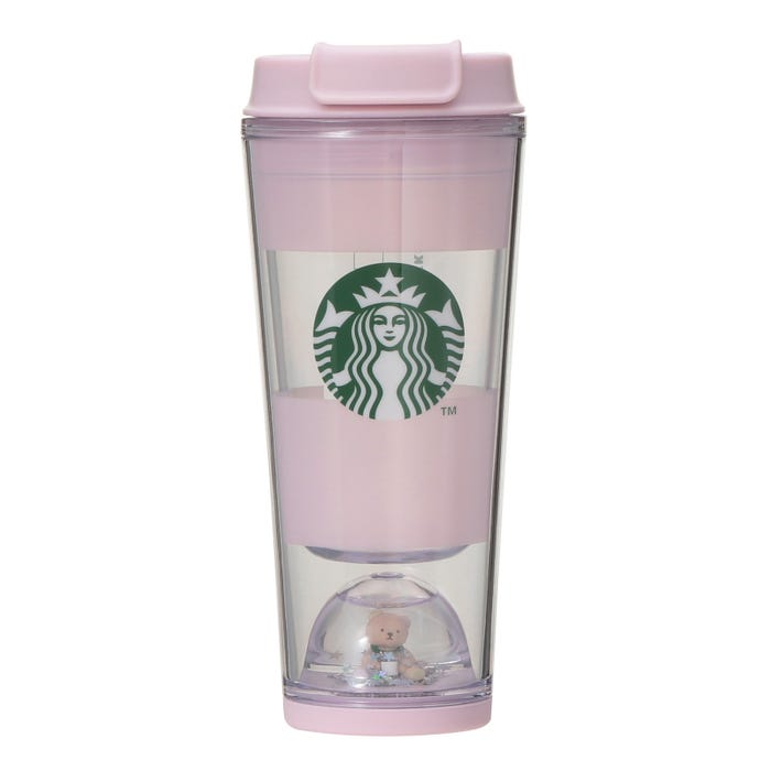 『gelato pique ベアスノードームボーダータンブラー ソフトピンク 355ml』 ¥4,000(提供写真)