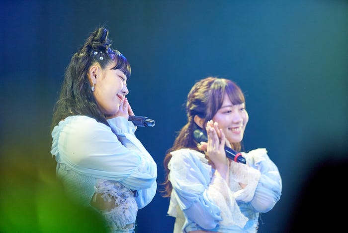 えなぴ、むく/「MUKUENA Fes with ME 2023」(提供写真)