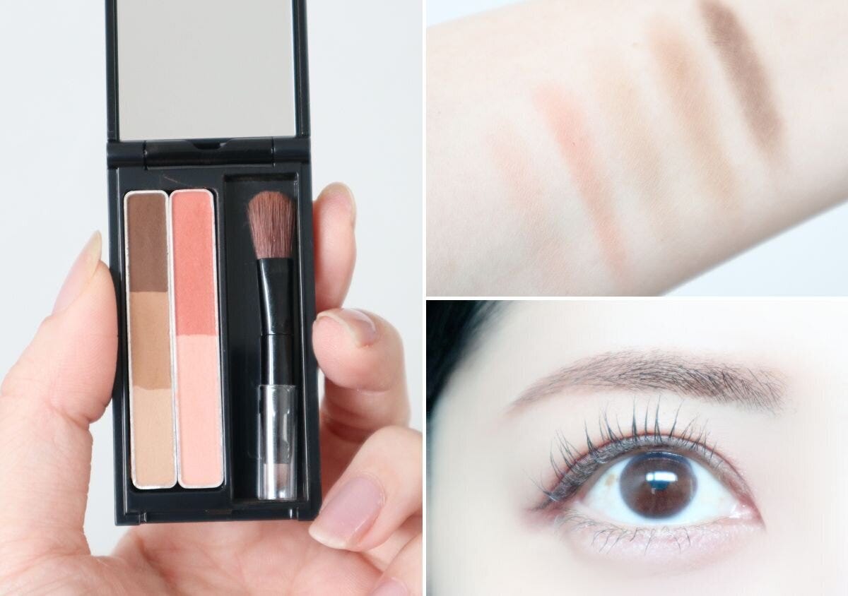 ケイト　デザイニングアイブロウ3D（デュアルカラー）（EX-4）　スウォッチ