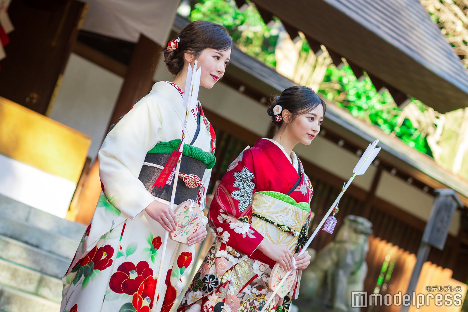 筒井あやめ、井上和／乃木坂46成人式（C）モデルプレス