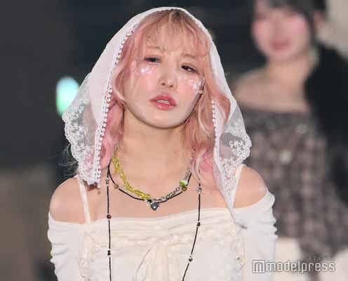 ZOCX大森靖子、美デコルテ&美脚大胆披露【関コレ2025S/S】