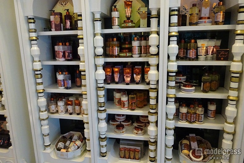 華やかな香りのボディクリームやローションも種類豊富