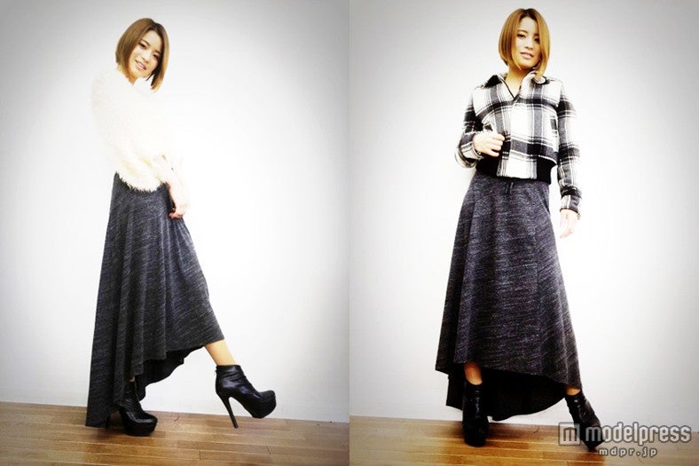 テーマ「チェック柄コーデ」