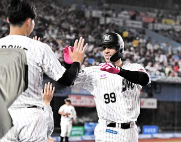 ロッテ・ソトが12球団本塁打達成 史上50人目 四回に6号同点ソロ