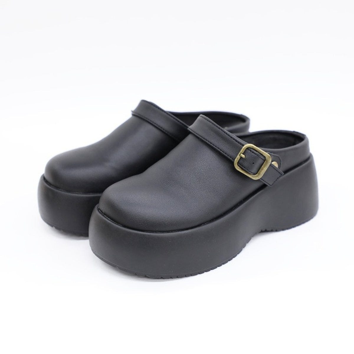 しまむらのサボサンダル（choco）