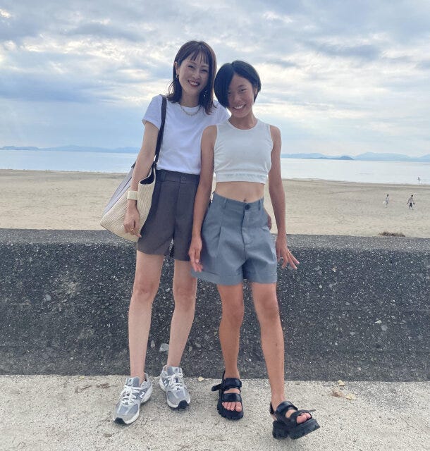 ミニT　アクティブ　コーデ