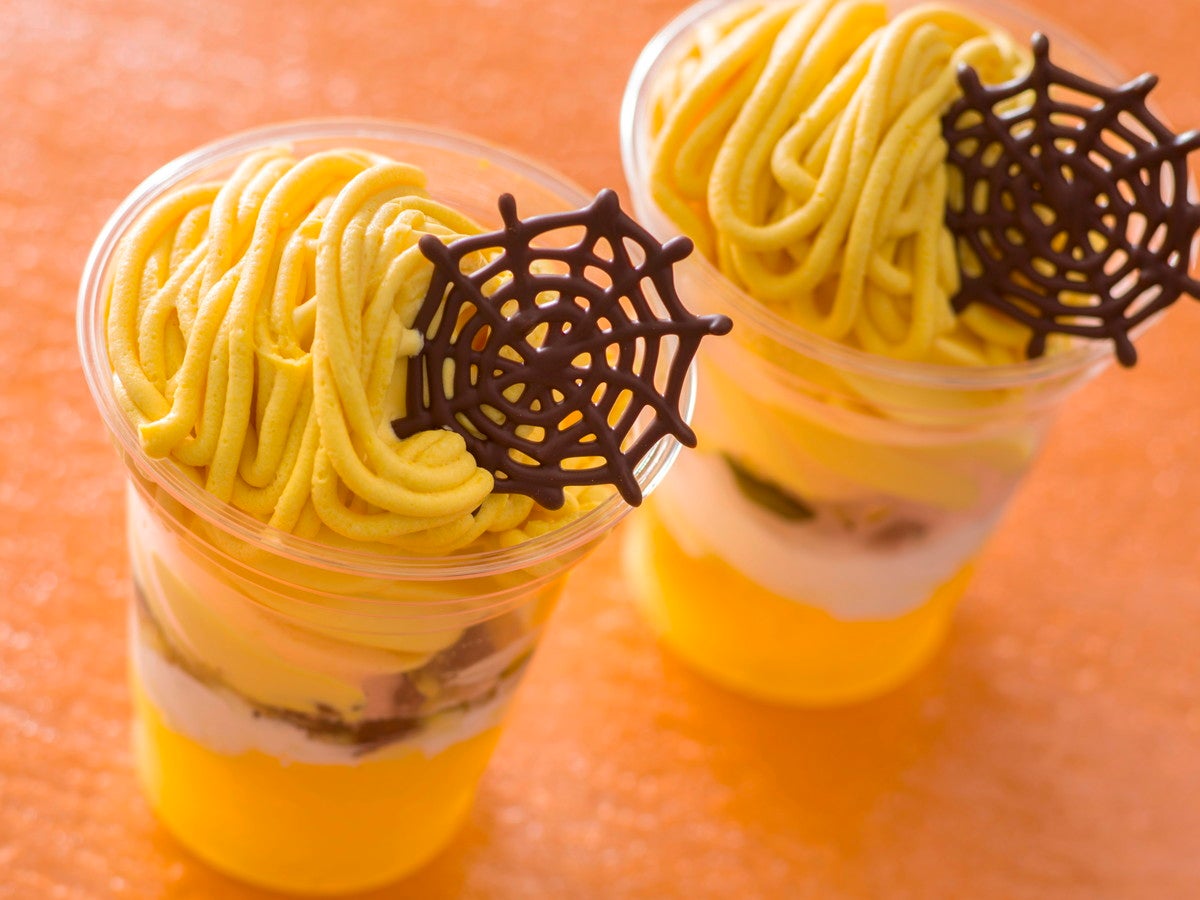 スペシャルサンデー（パンプキンカスタード＆オレンジ）¥780（C）Disney