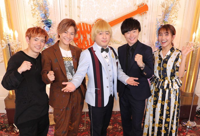 浦川翔平、岩谷翔吾、和牛、井上苑子(C)カンテレ