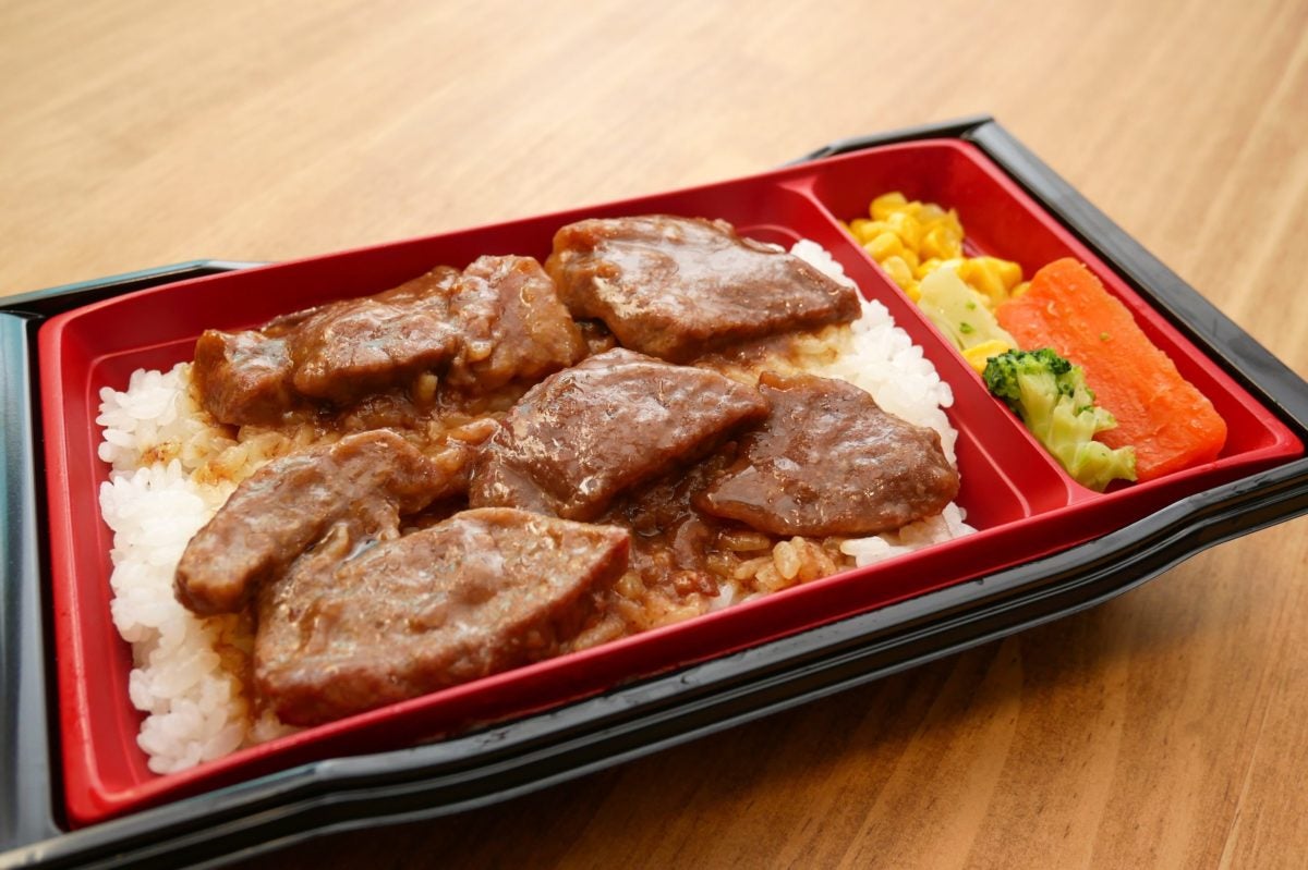 アンガスビーフカットステーキ重