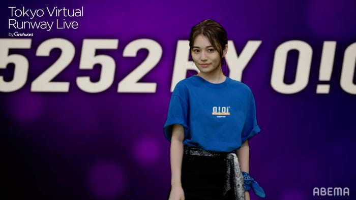 ほのばび(C)Tokyo Virtual Runway Live by GirlsAward (C)AbemaTV, Inc.