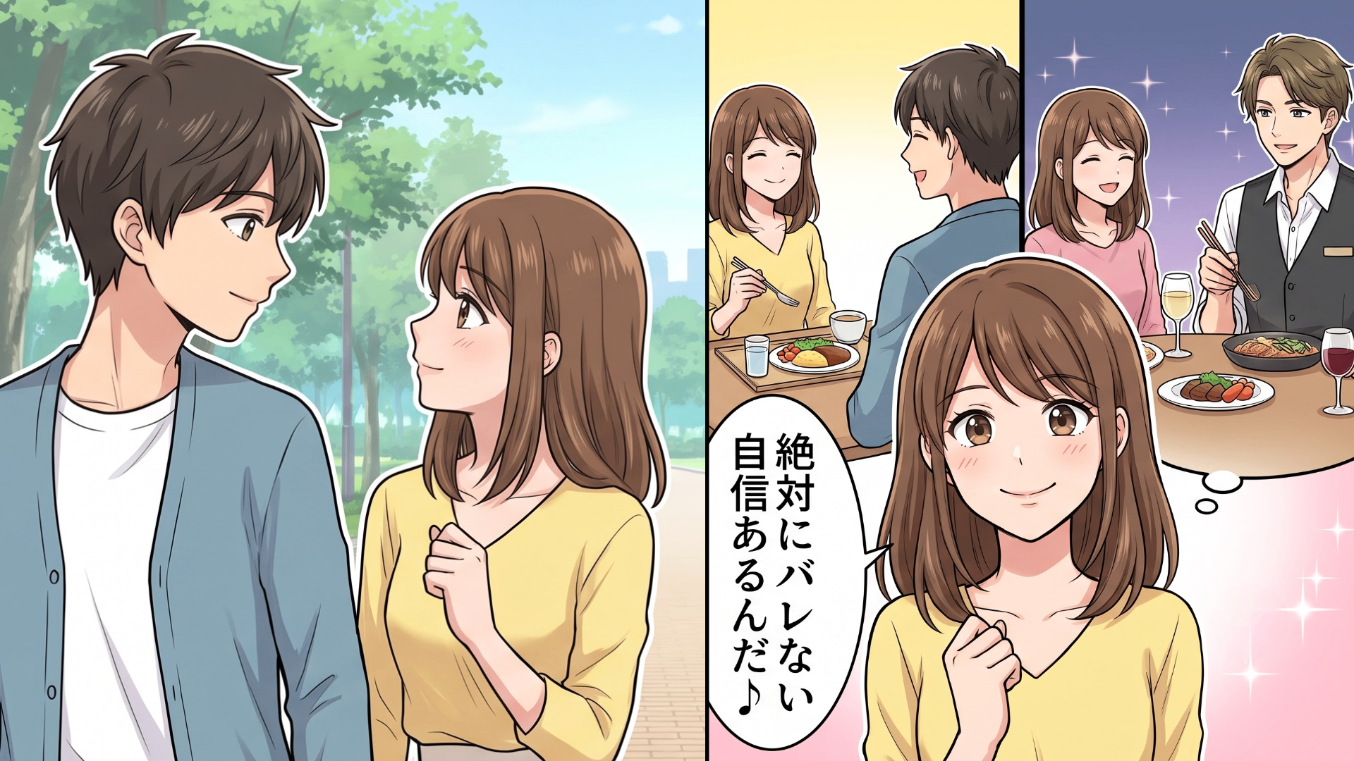 「本当にバレないよ」彼氏持ちの友人がバイト先の先輩と交際！？自信満々に語る【浮気の手口】とは...！