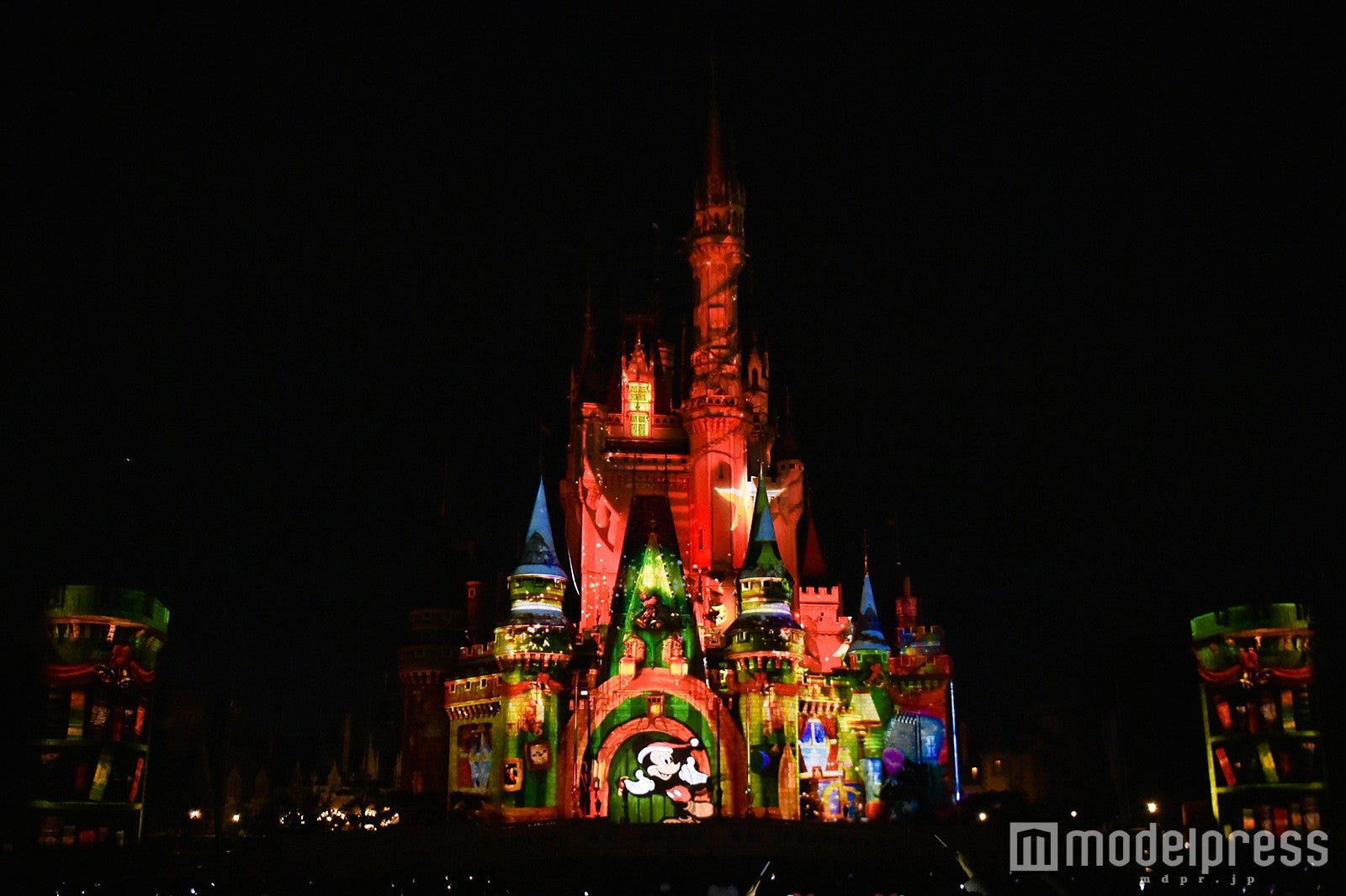 新キャッスルプロジェクション「ディズニー・ギフト・オブ・クリスマス」（C）モデルプレス（C）Disney