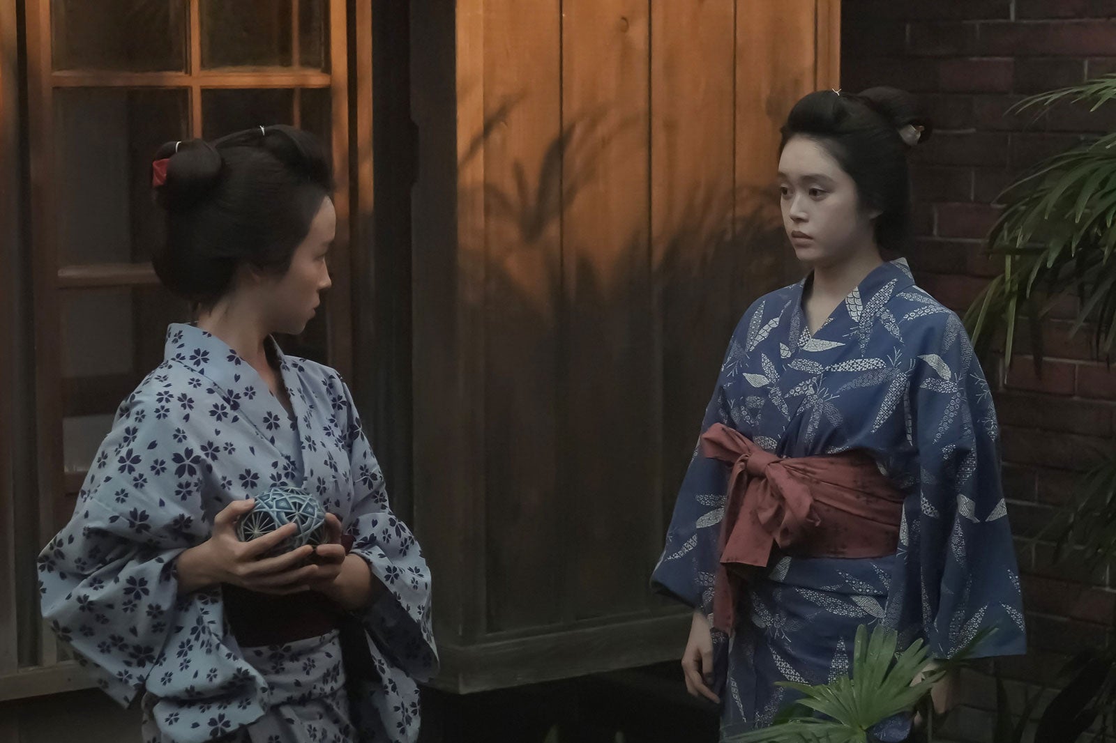 夏目透羽、高石あかり「ばけばけ」第97話（C）NHK