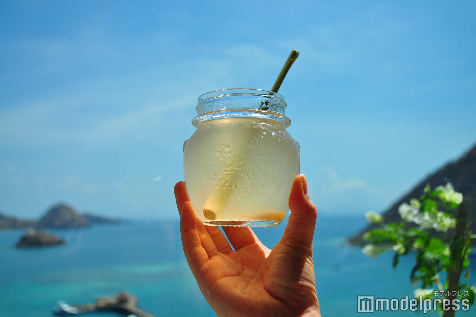 さっぱりしたテイストのウエルカムドリンク（C）モデルプレス