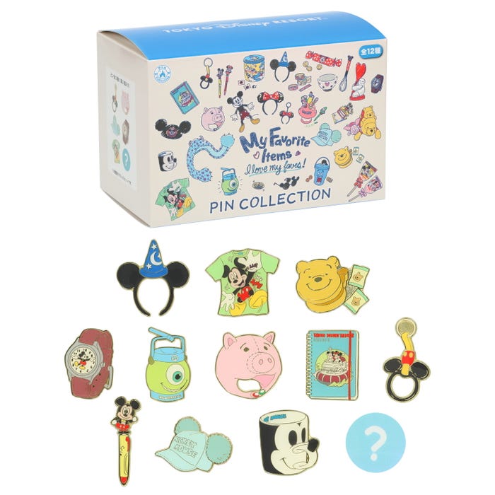 ピンバッジセット¥7,800(C)Disney