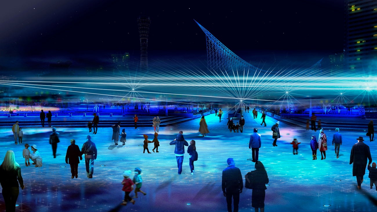 神戸で新感覚イルミ「メヤメヤ」幻想的な光の演出で“海底散歩”気分