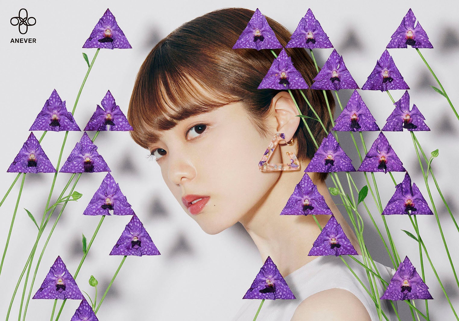 平手友梨奈の美貌際立つ 新ブランド「ANEVER」ビジュアルに登場