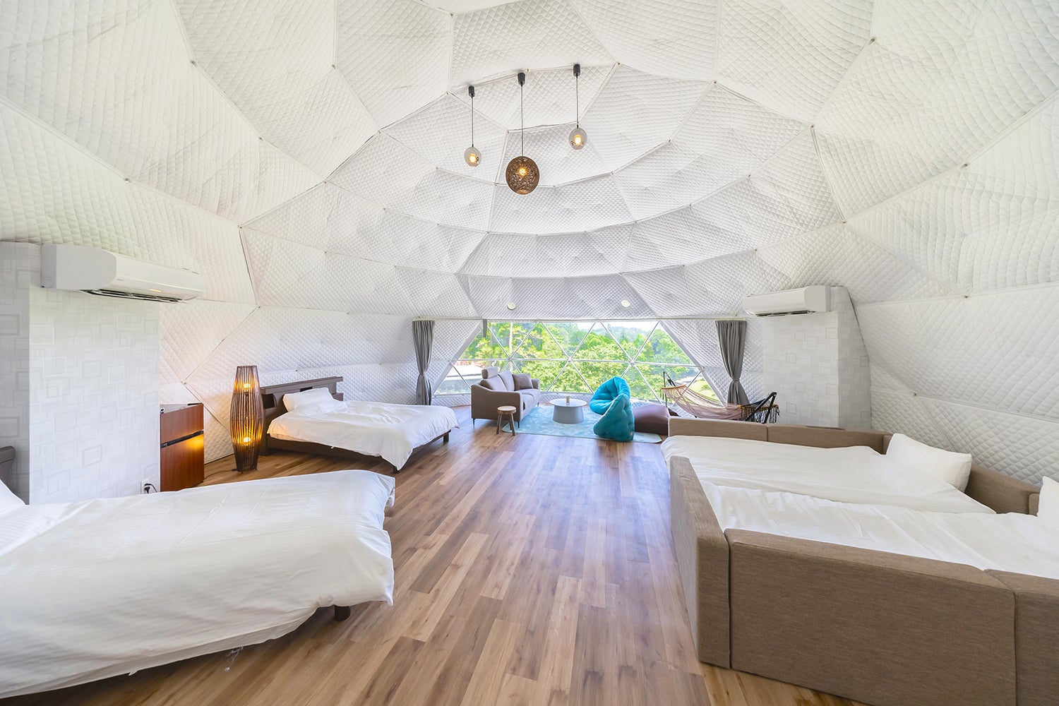 ほけだけグランピング～和泉の毬花～／提供画像