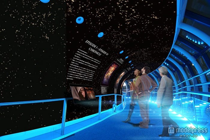 東京スカイツリー天望回廊装飾(イメージ) /(C)2015 Lucasfilm Ltd. & TM. All Rights Reserved.(C)TOKYO-SKYTREE