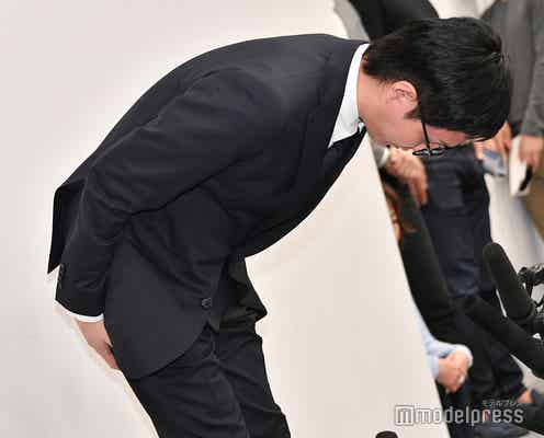 AAA浦田直也、謝罪会見 活動自粛を発表