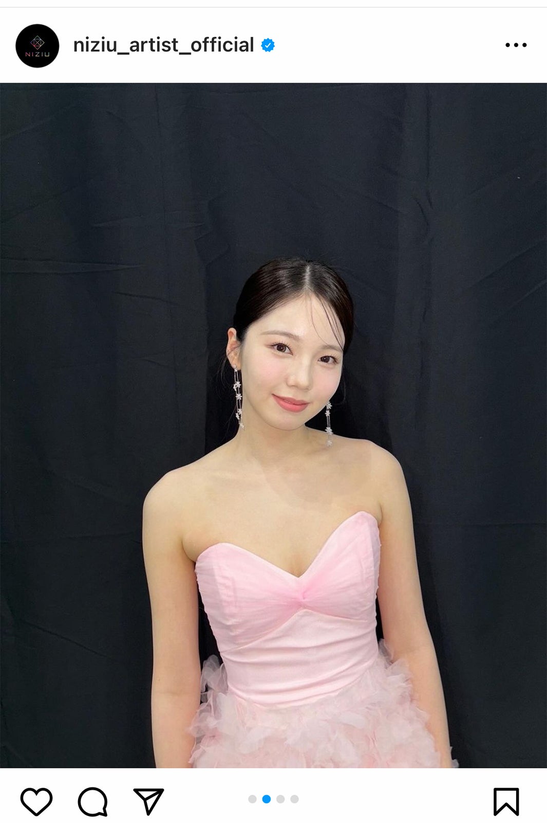 アヤカ／NiziU公式Instagramより