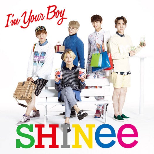 SHINee「I’m Your Boy」(通常盤)2014年9月24日発売