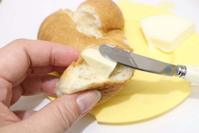 セリアの可愛いバターナイフチーズ