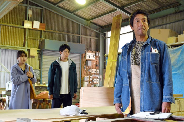 有村架純、岡田健史、岸谷五朗(C)TBS