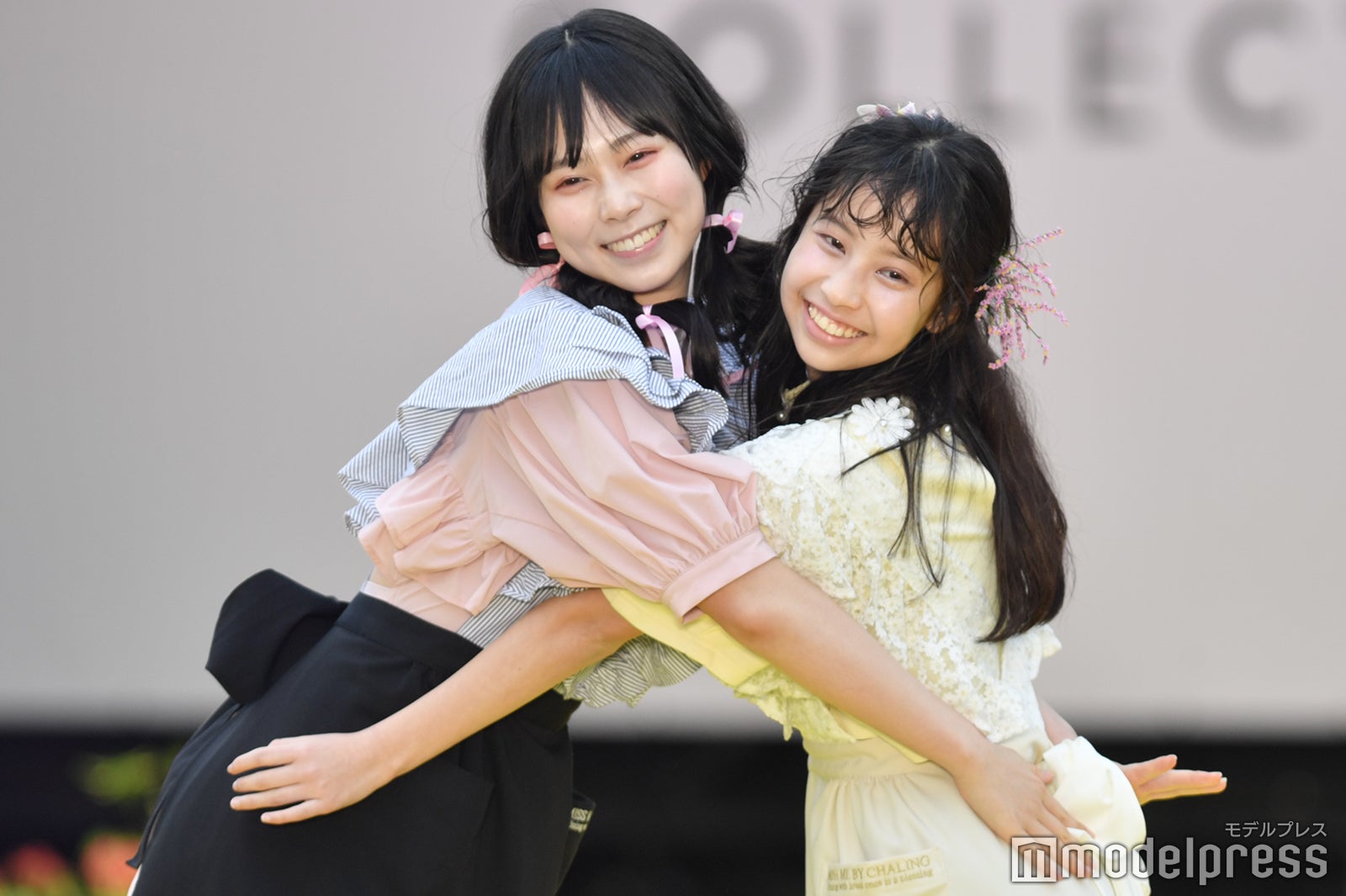NMB48龍本弥生、松本海日菜（C）モデルプレス