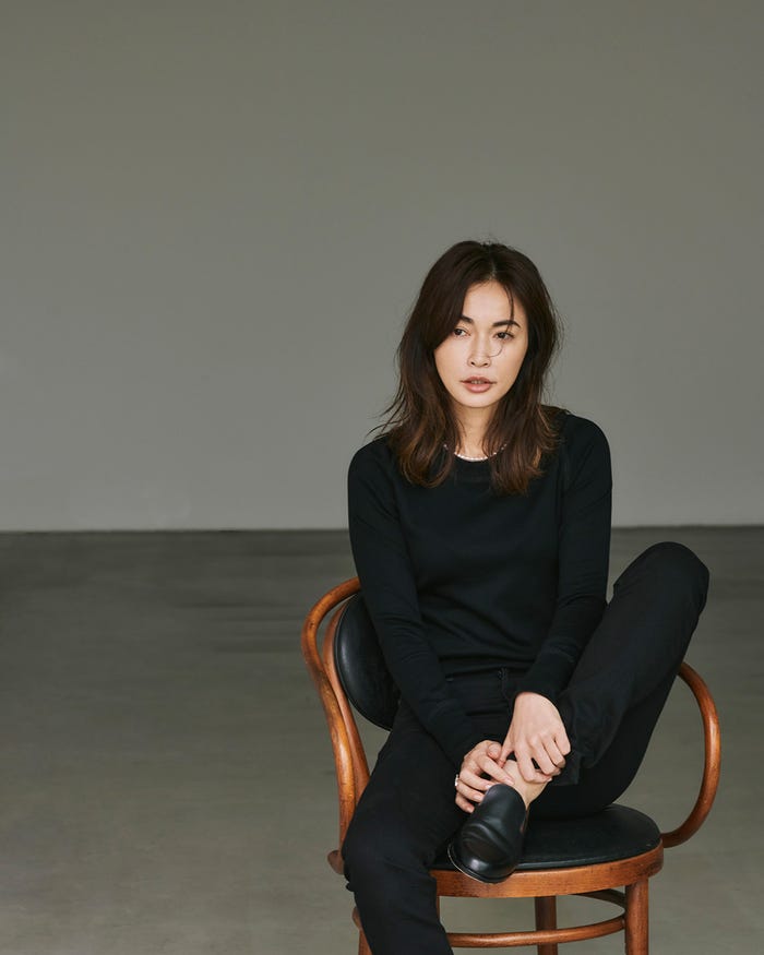 長谷川京子(撮影:岡本充男)(提供写真)