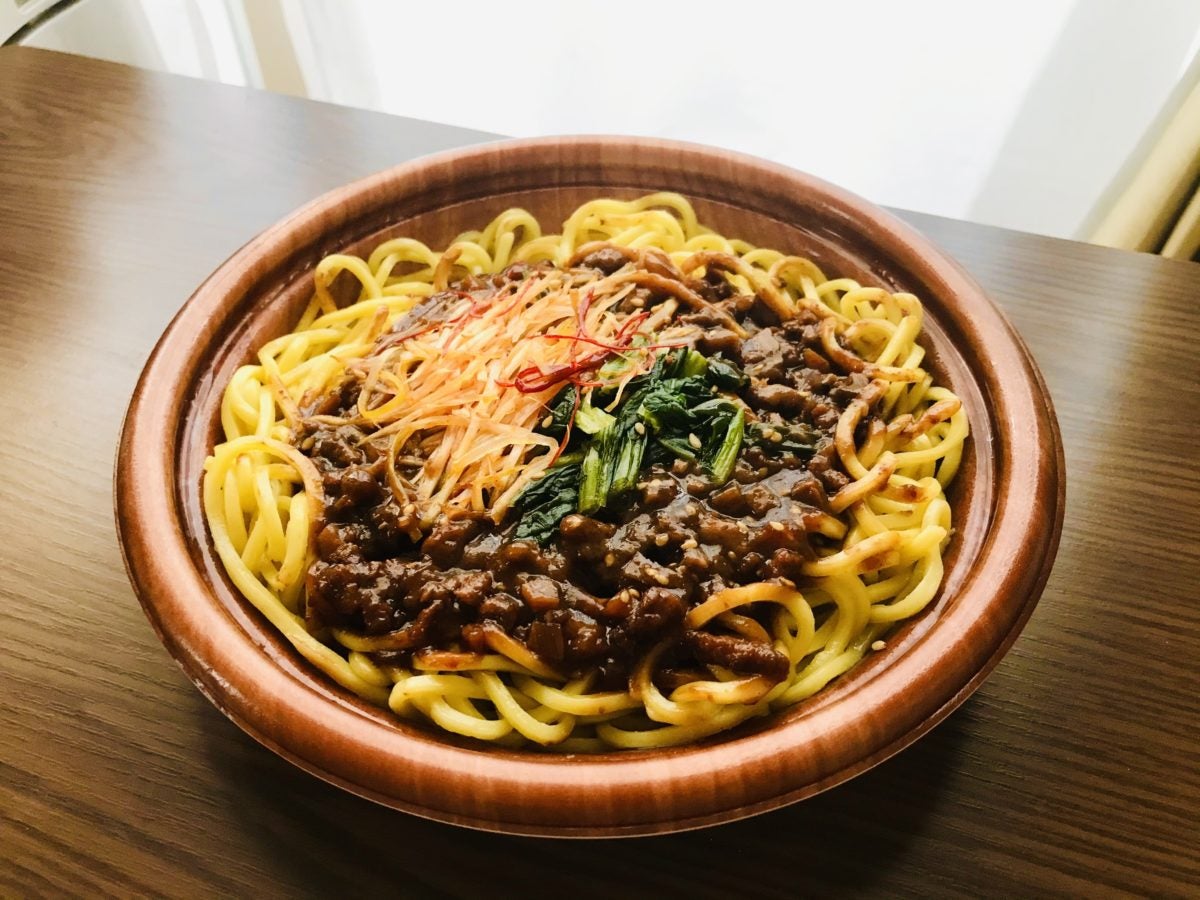 ジャージャー麺（大豆ミート）