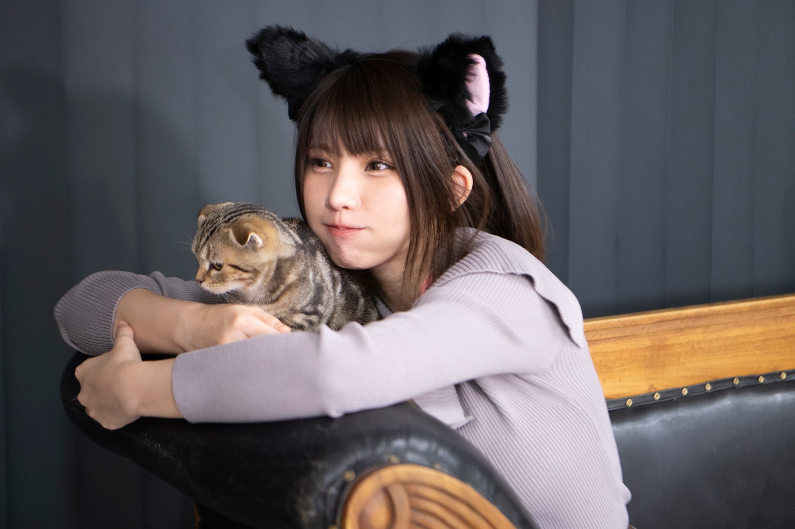 えなこが赤ちゃんに？最強2ショットが実現＜猫しか勝たん＞