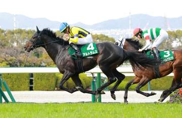 【毎日杯】アルトラムス 出世レースで差し切りV 拳握りしめガッツポーズした岩田望「何とか脚を使ってくれと」 野中師も感心「ポテンシャルがある」