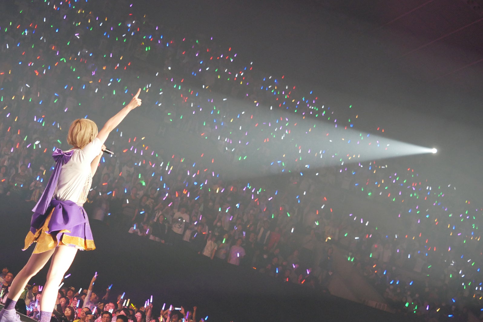 アイドル時代の最上もがオフィシャルブログ（LINE）より