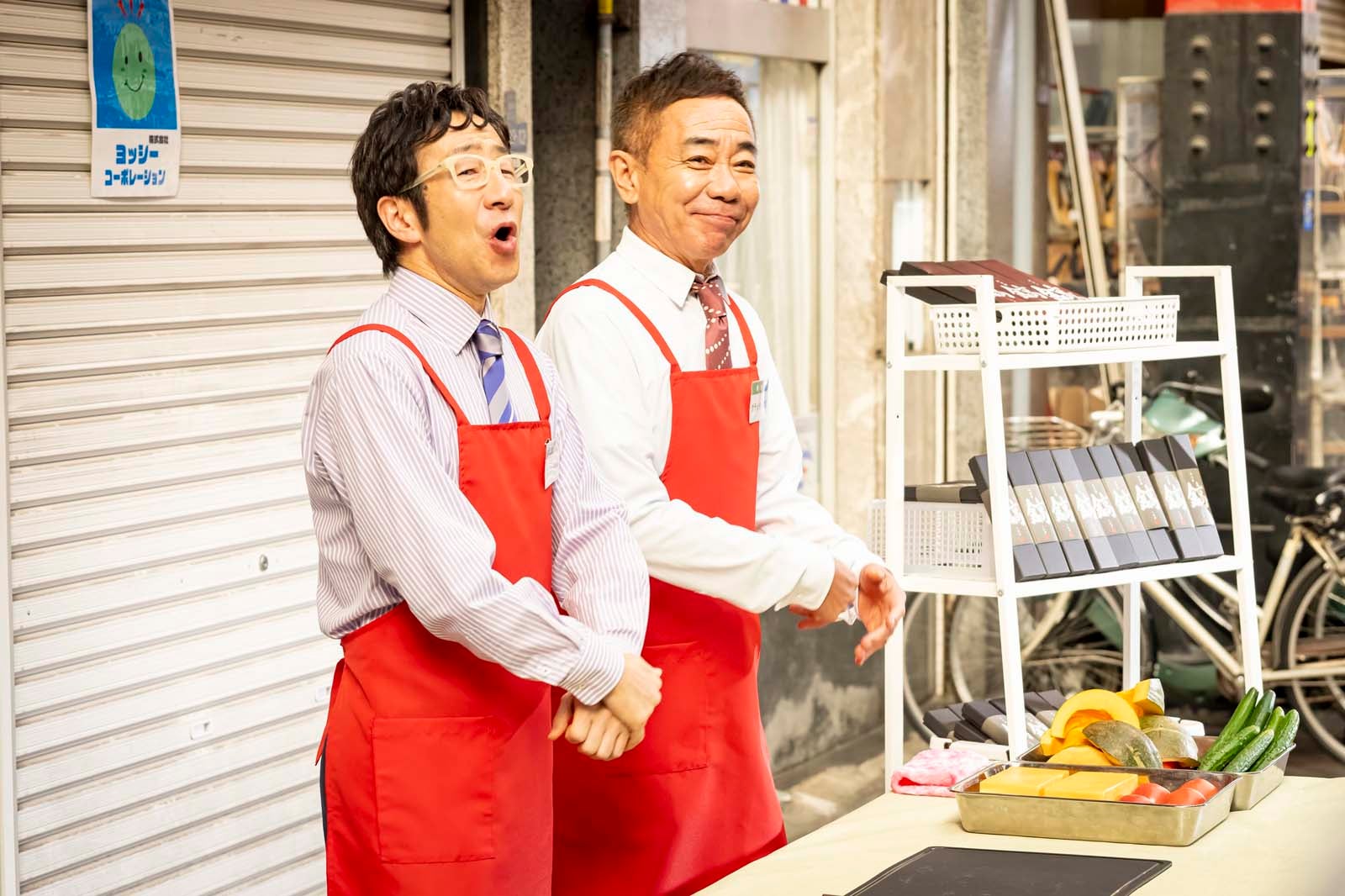 矢柴俊博、木梨憲武「春になったら」第2話より（C）カンテレ