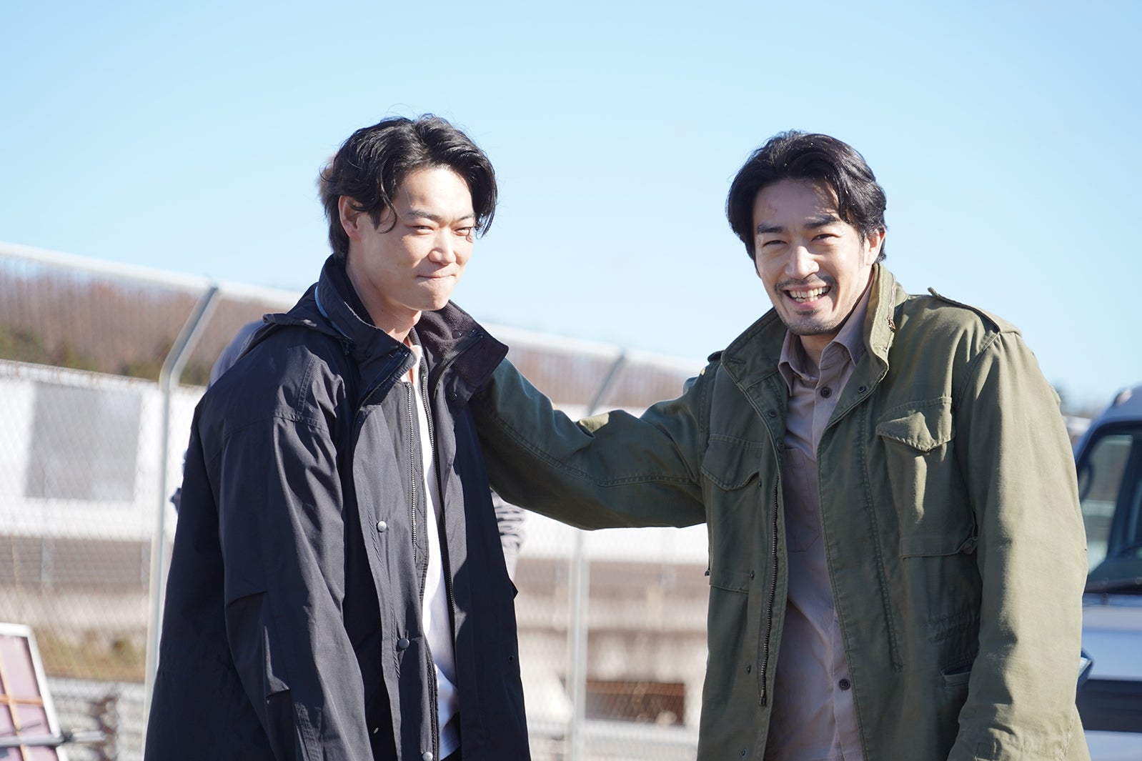 笠松将、大谷亮平／「君と世界が終わる日に」より（C）日本テレビ