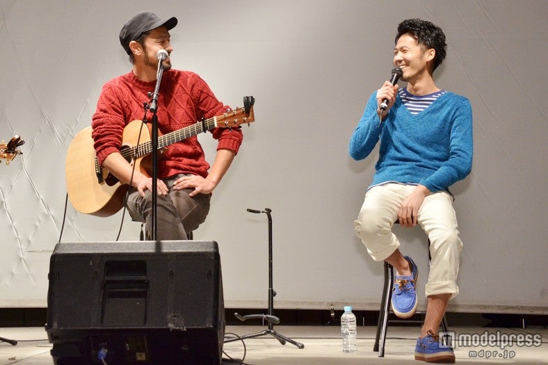 【左から】今井洋介、「逗子三兄弟」の大雅