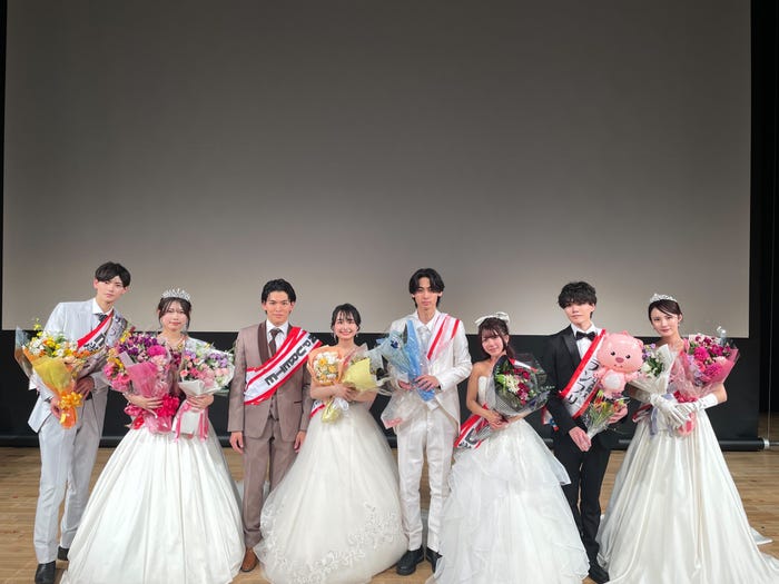 「ミスミスター関大コンテスト2023」ファイナリストたち(提供写真)