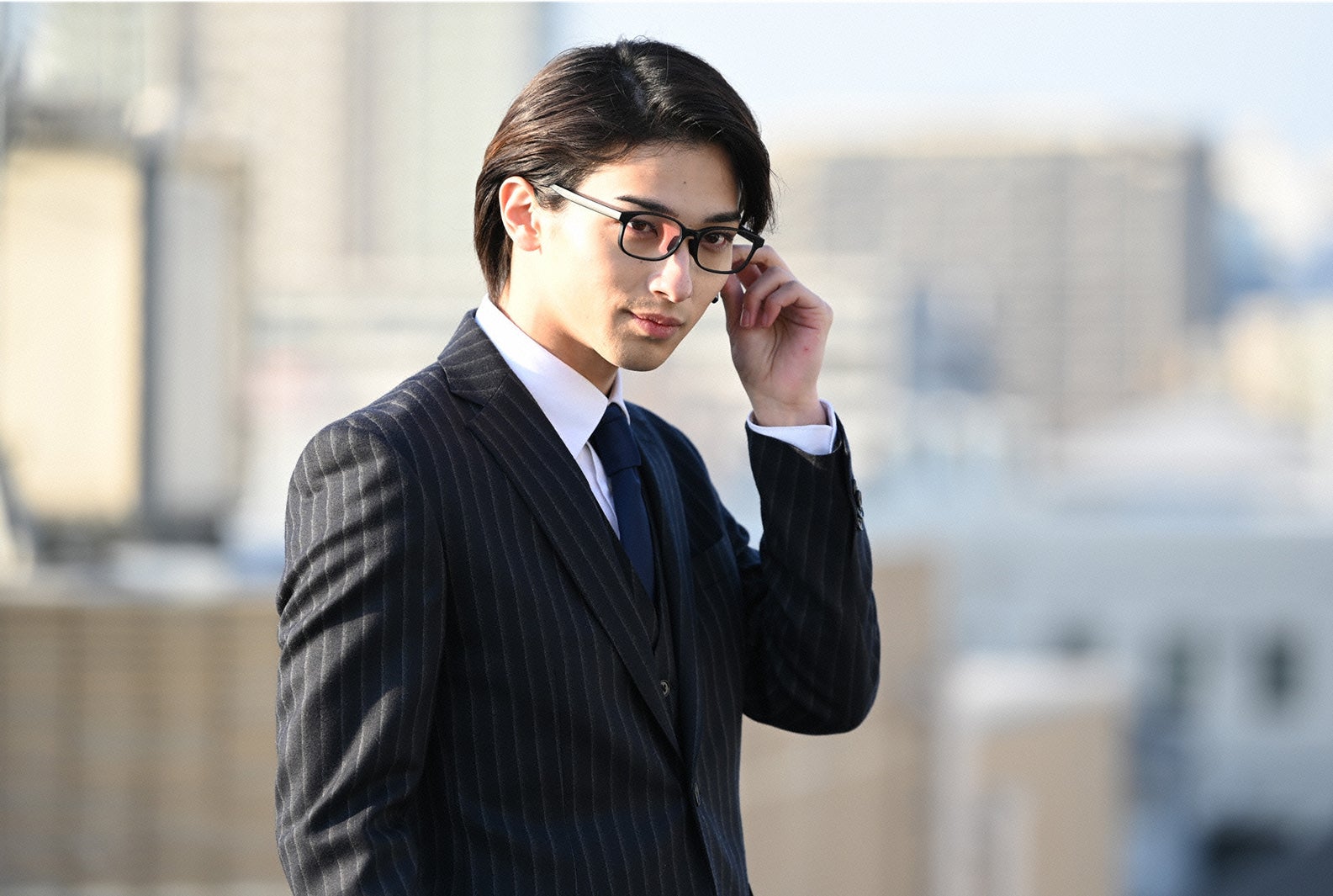 横浜流星／「シロでもクロでもない世界で、パンダは笑う。」第4話より（C）日本テレビ
