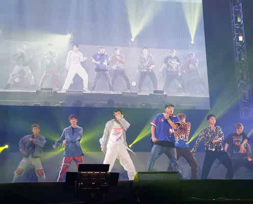 FANTASTICS、中尾翔太が胃がん治療中「心はチームで1つ」“9人”で熱くパフォーマンス<LIVE MONSTER LIVE>