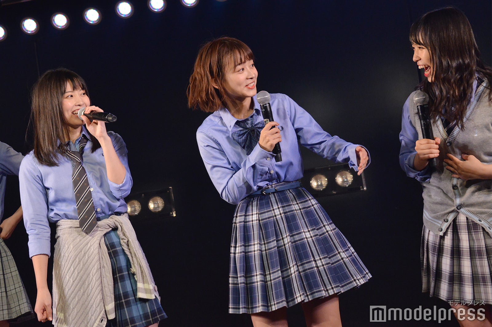 岡部麟、太田奈緒、山本瑠香／AKB48チーム8「その雫は、未来へと繋がる虹になる。」公演 （C）モデルプレス