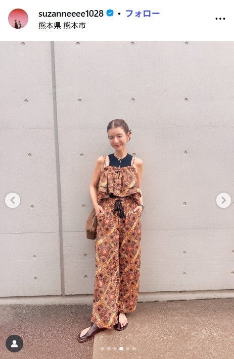 スザンヌInstagramより